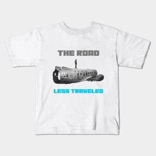 the road less traveled Kids T-Shirt